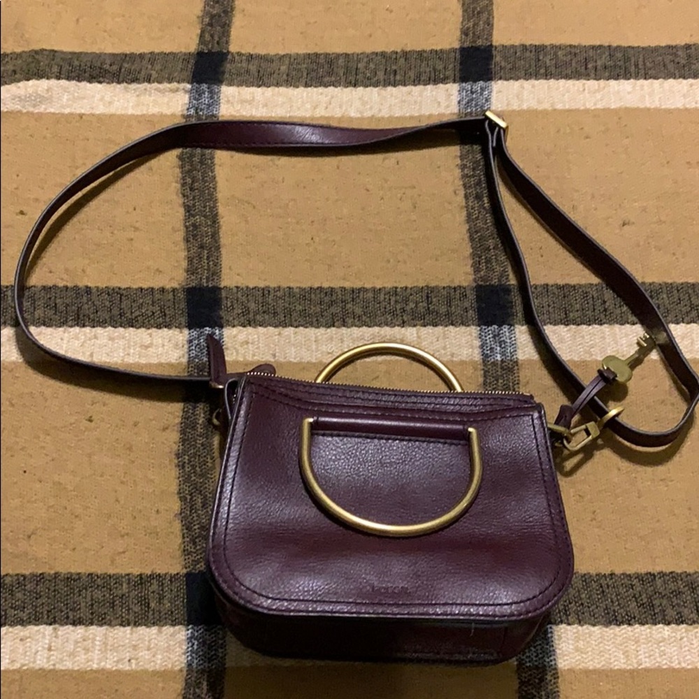 Fossil Leather Shoulder Bag